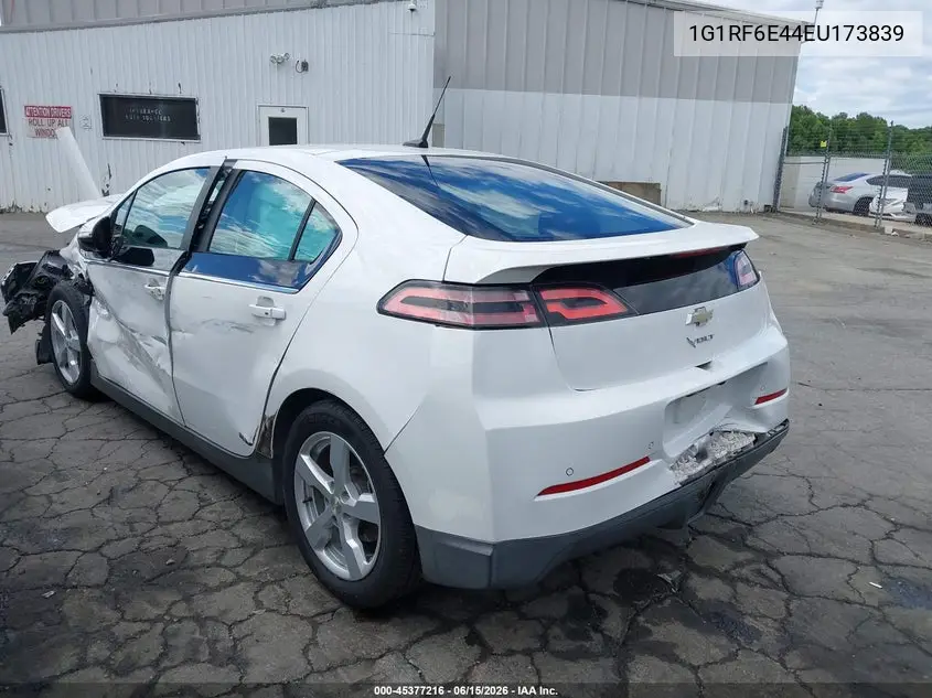 2014 Chevrolet Volt VIN: 1G1RF6E44EU173839 Lot: 45377216