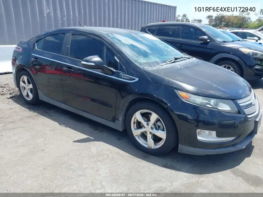 2014 Chevrolet Volt VIN: 1G1RF6E4XEU172940 Lot: 45390197