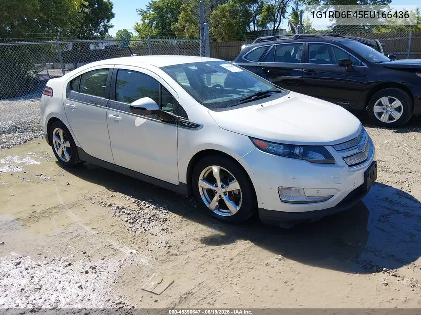 2014 Chevrolet Volt VIN: 1G1RD6E45EU166436 Lot: 45390647