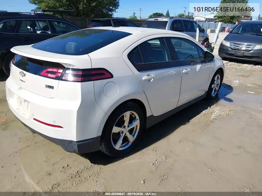 2014 Chevrolet Volt VIN: 1G1RD6E45EU166436 Lot: 45390647