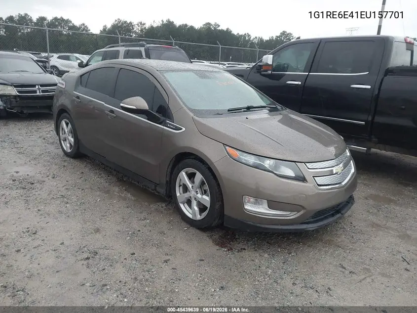 2014 Chevrolet Volt VIN: 1G1RE6E41EU157701 Lot: 45439639