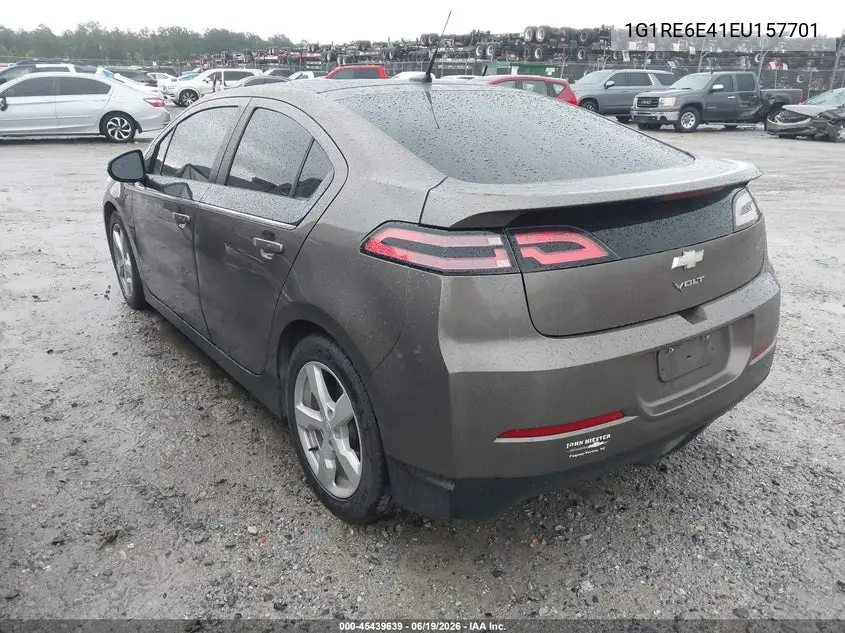 2014 Chevrolet Volt VIN: 1G1RE6E41EU157701 Lot: 45439639