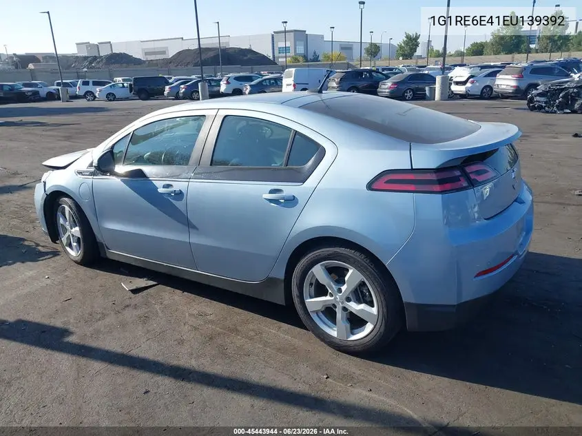 2014 Chevrolet Volt VIN: 1G1RE6E41EU139392 Lot: 45443944