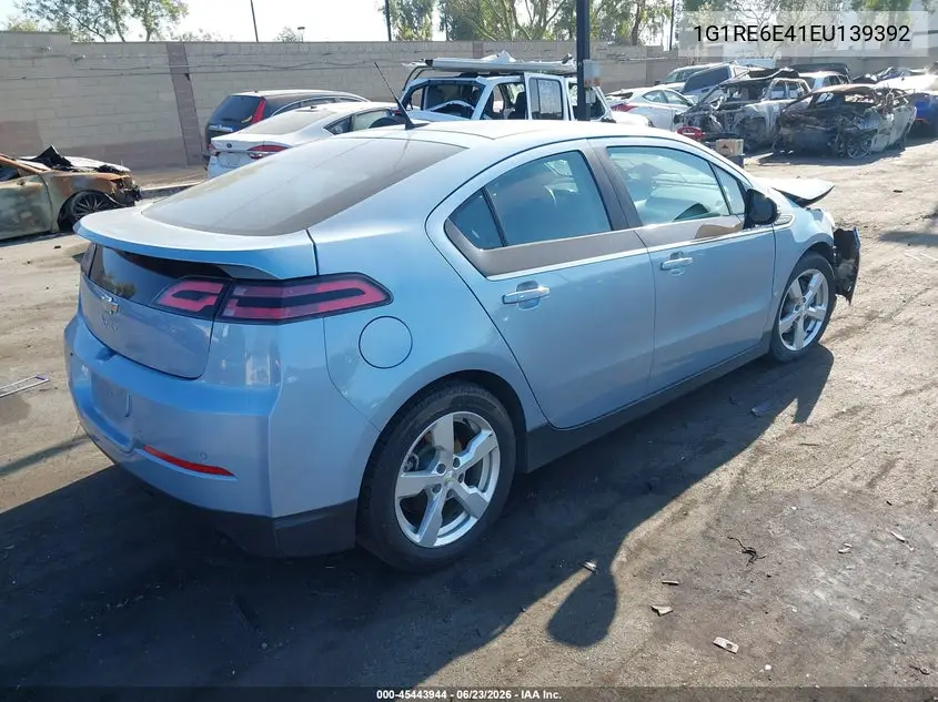 2014 Chevrolet Volt VIN: 1G1RE6E41EU139392 Lot: 45443944