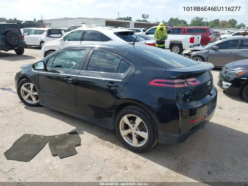 2014 Chevrolet Volt VIN: 1G1RB6E46EU116277 Lot: 45448124
