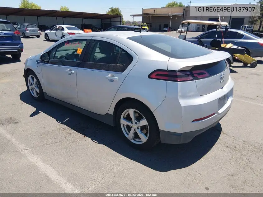2014 Chevrolet Volt VIN: 1G1RE6E49EU137907 Lot: 45457679