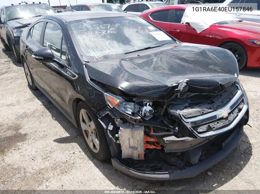 2014 Chevrolet Volt VIN: 1G1RA6E40EU157846 Lot: 45508878