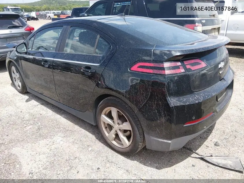 2014 Chevrolet Volt VIN: 1G1RA6E40EU157846 Lot: 45508878
