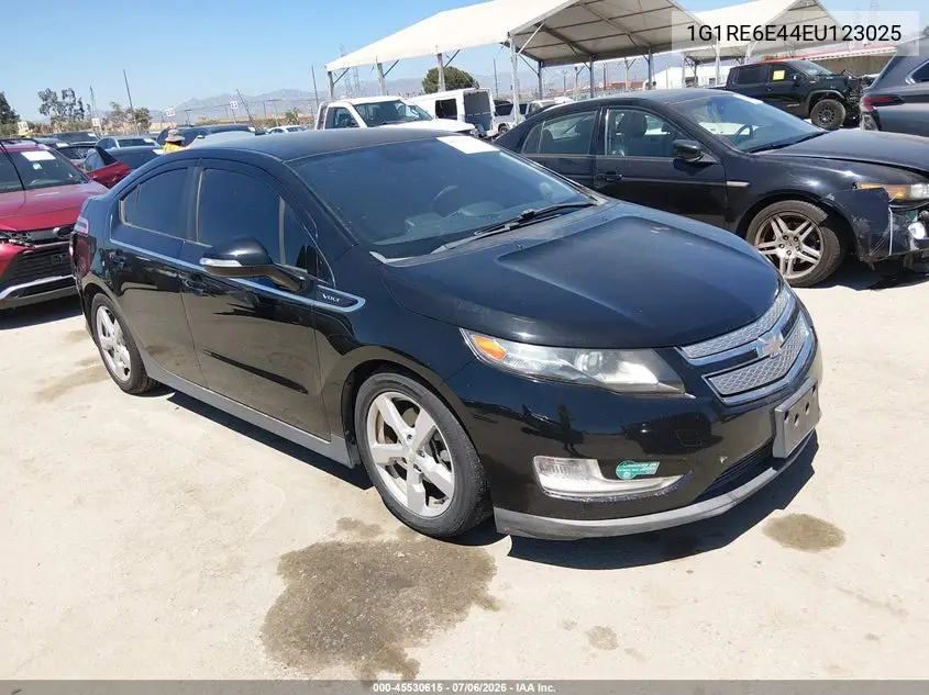 2014 Chevrolet Volt VIN: 1G1RE6E44EU123025 Lot: 45530615