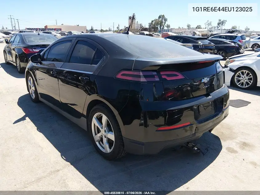 2014 Chevrolet Volt VIN: 1G1RE6E44EU123025 Lot: 45530615