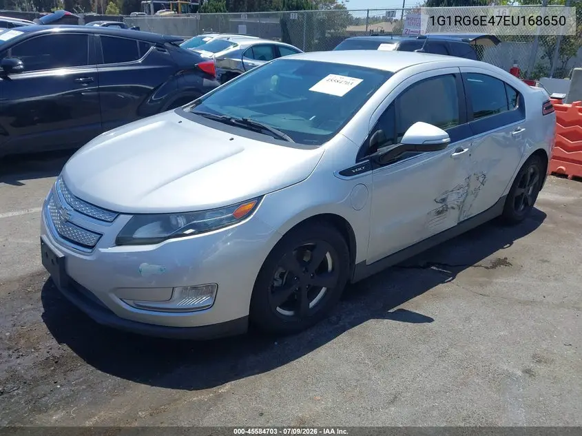 2014 Chevrolet Volt VIN: 1G1RG6E47EU168650 Lot: 45584703