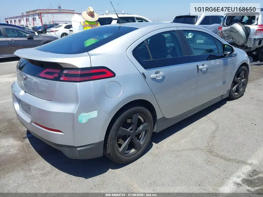2014 Chevrolet Volt VIN: 1G1RG6E47EU168650 Lot: 45584703