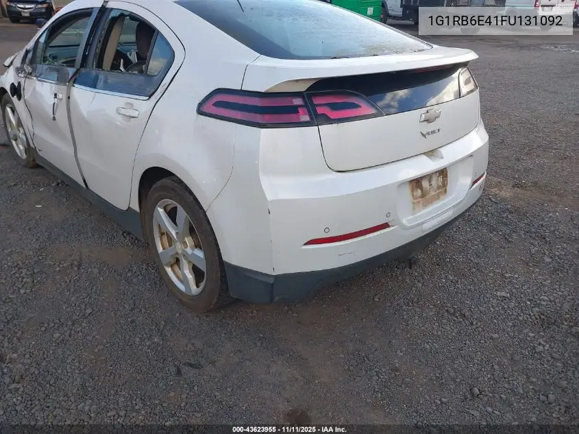 1G1RB6E41FU131092 2015 Chevrolet Volt