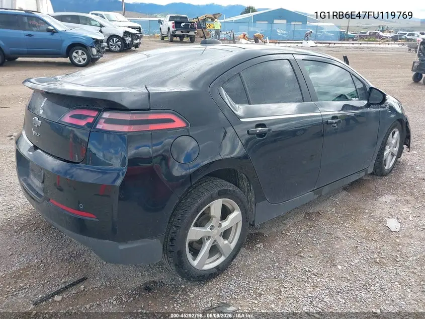 2015 Chevrolet Volt VIN: 1G1RB6E47FU119769 Lot: 45292798