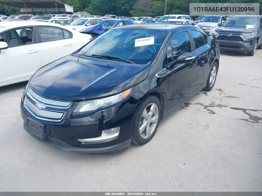 2015 Chevrolet Volt VIN: 1G1RA6E43FU130996 Lot: 45348667
