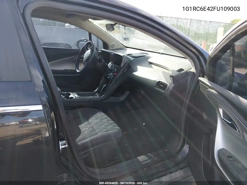 2015 Chevrolet Volt VIN: 1G1RC6E42FU109003 Lot: 45384420