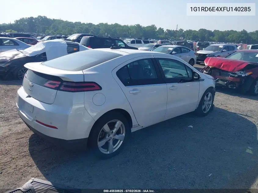 2015 Chevrolet Volt VIN: 1G1RD6E4XFU140285 Lot: 45530925
