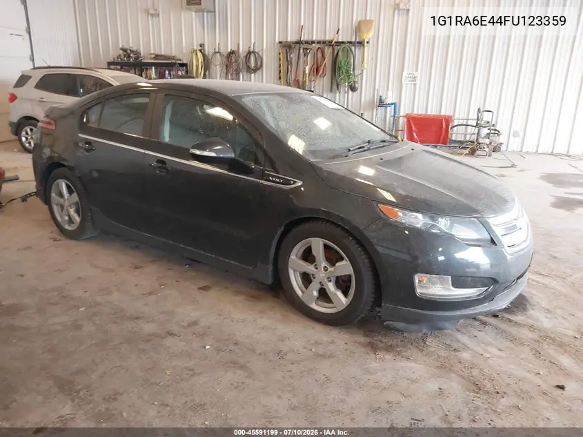 2015 Chevrolet Volt VIN: 1G1RA6E44FU123359 Lot: 45591199