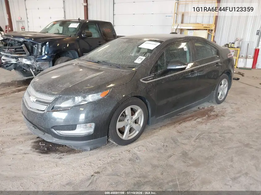 2015 Chevrolet Volt VIN: 1G1RA6E44FU123359 Lot: 45591199