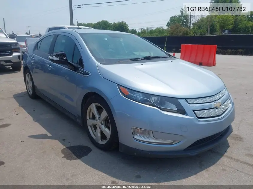 2015 Chevrolet Volt VIN: 1G1RB6E45FU107782 Lot: 45642936