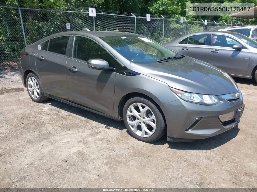 2016 Chevrolet Volt Premier VIN: 1G1RD6S55GU123487 Lot: 45511911