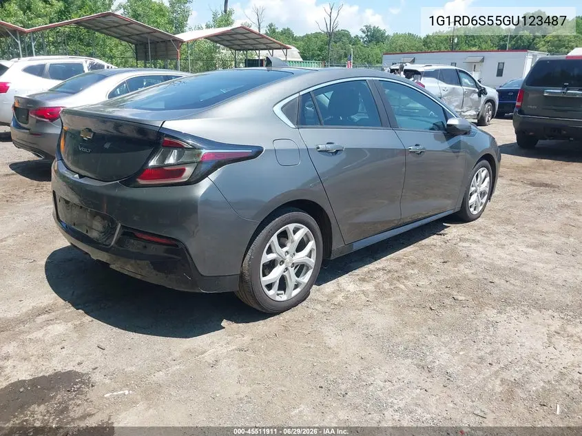 2016 Chevrolet Volt Premier VIN: 1G1RD6S55GU123487 Lot: 45511911
