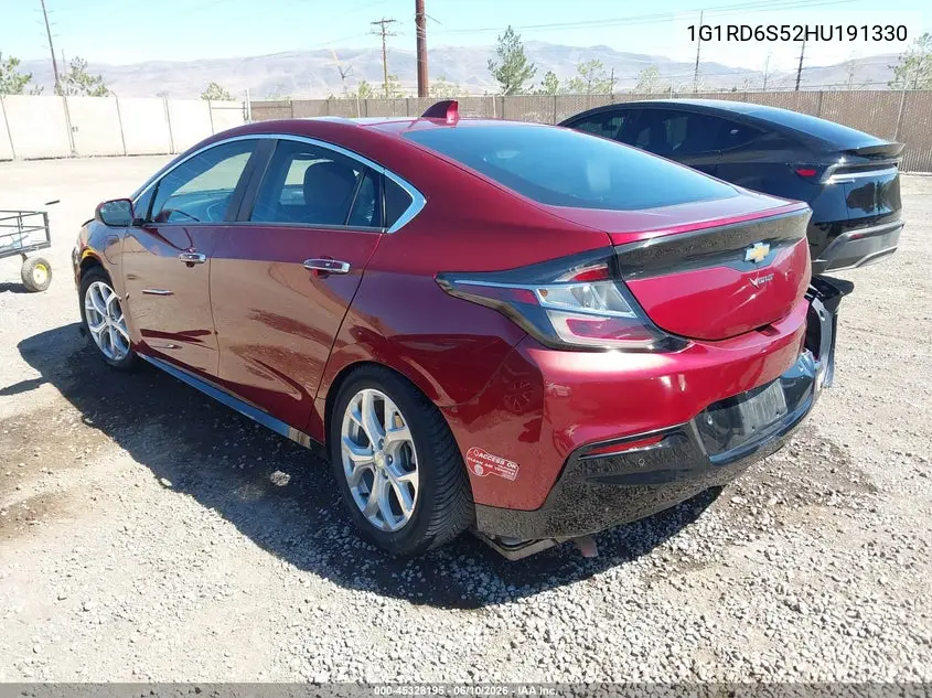 2017 Chevrolet Volt Premier VIN: 1G1RD6S52HU191330 Lot: 45328195