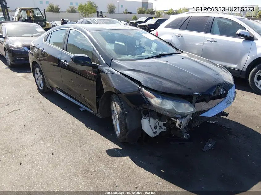 2017 Chevrolet Volt Lt VIN: 1G1RC6S53HU215573 Lot: 45342505