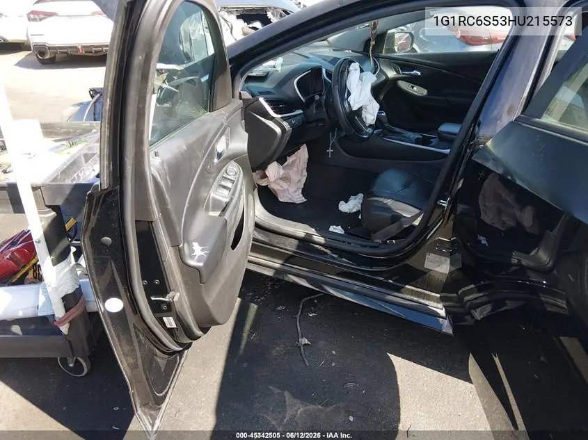 2017 Chevrolet Volt Lt VIN: 1G1RC6S53HU215573 Lot: 45342505