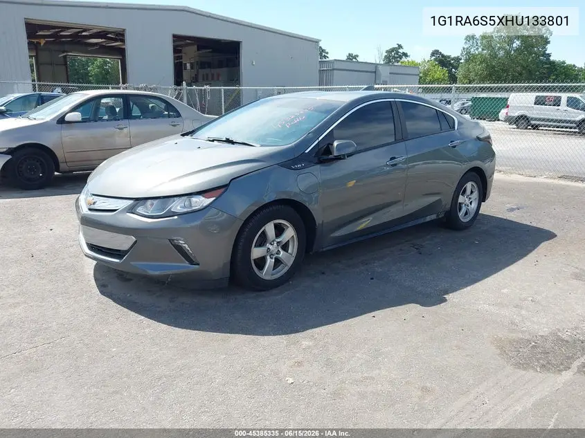 2017 Chevrolet Volt Lt VIN: 1G1RA6S5XHU133801 Lot: 45385335