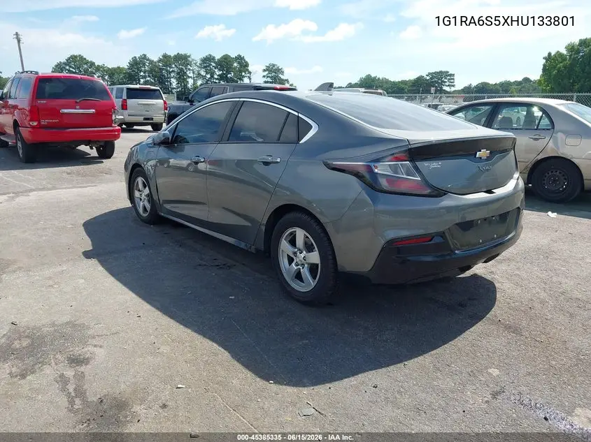 2017 Chevrolet Volt Lt VIN: 1G1RA6S5XHU133801 Lot: 45385335