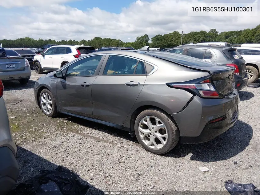 2017 Chevrolet Volt Premier VIN: 1G1RB6S55HU100301 Lot: 45398127
