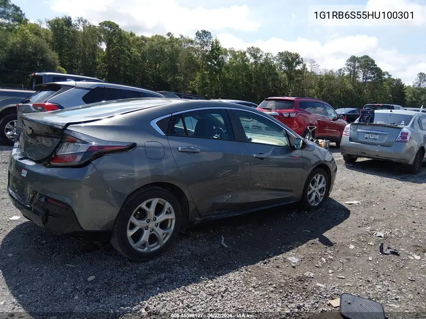 2017 Chevrolet Volt Premier VIN: 1G1RB6S55HU100301 Lot: 45398127