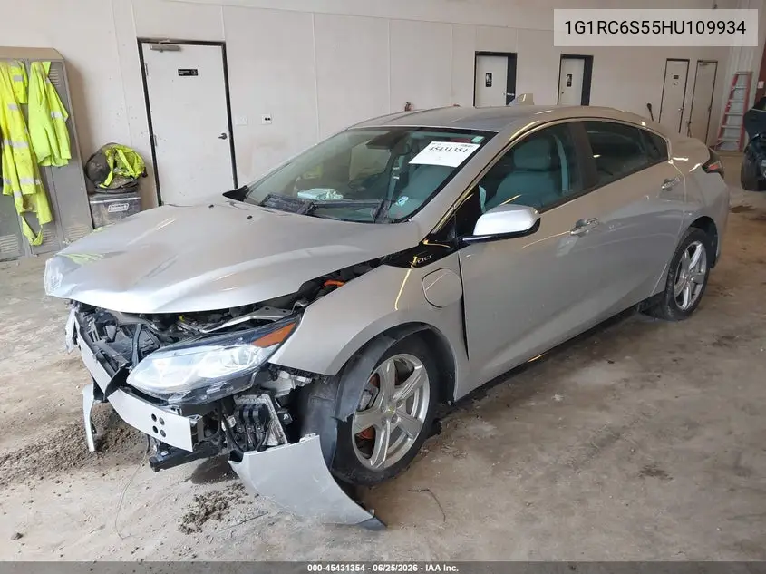2017 Chevrolet Volt Lt VIN: 1G1RC6S55HU109934 Lot: 45431354
