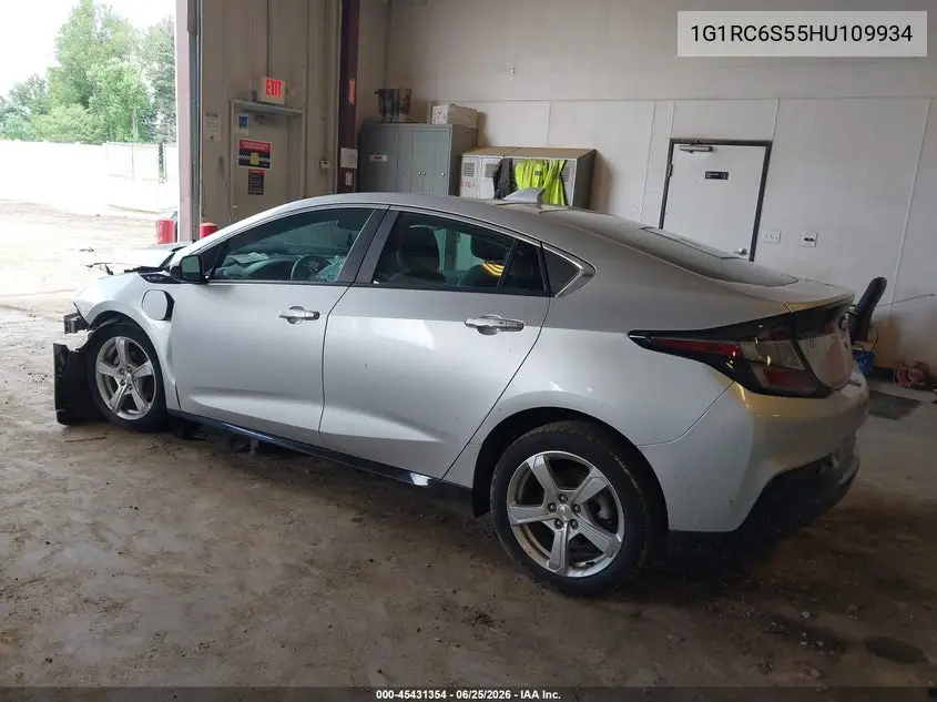 2017 Chevrolet Volt Lt VIN: 1G1RC6S55HU109934 Lot: 45431354