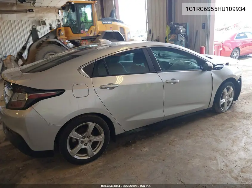 2017 Chevrolet Volt Lt VIN: 1G1RC6S55HU109934 Lot: 45431354