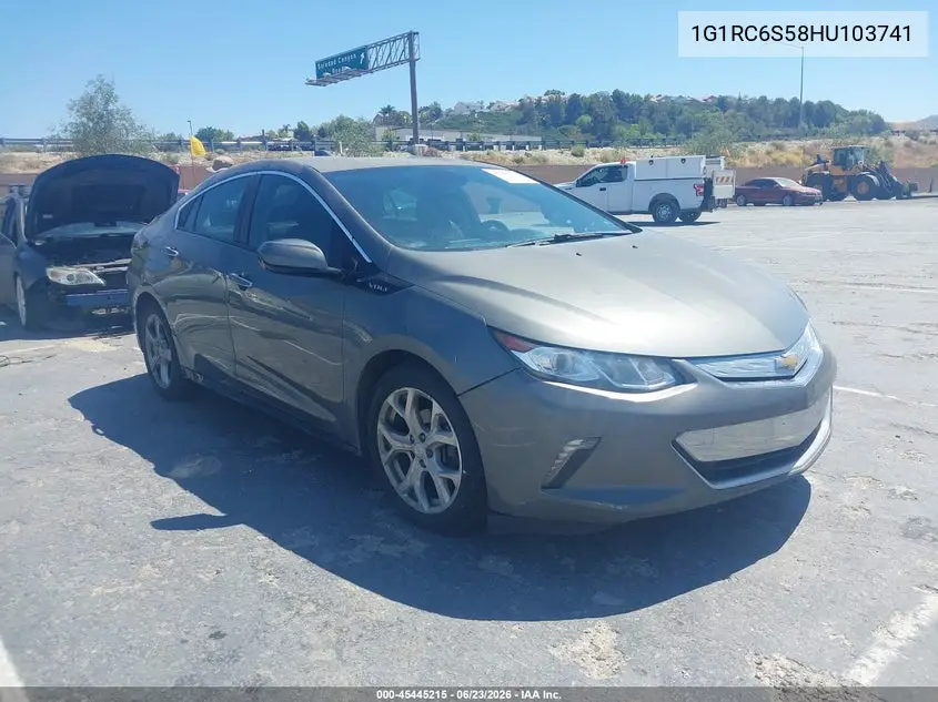 2017 Chevrolet Volt Lt VIN: 1G1RC6S58HU103741 Lot: 45445215