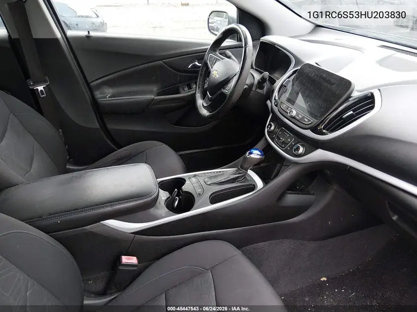 2017 Chevrolet Volt Lt VIN: 1G1RC6S53HU203830 Lot: 45447543