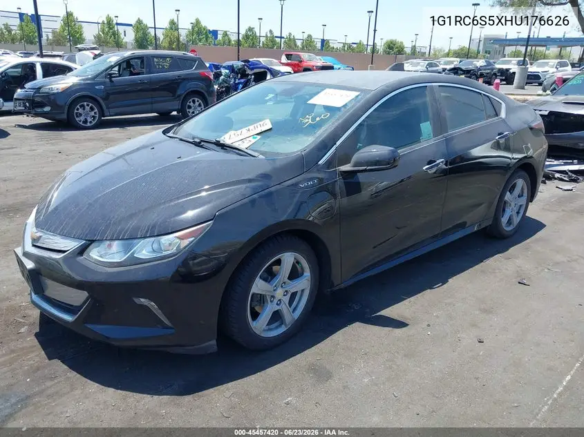 2017 Chevrolet Volt Lt VIN: 1G1RC6S5XHU176626 Lot: 45457420