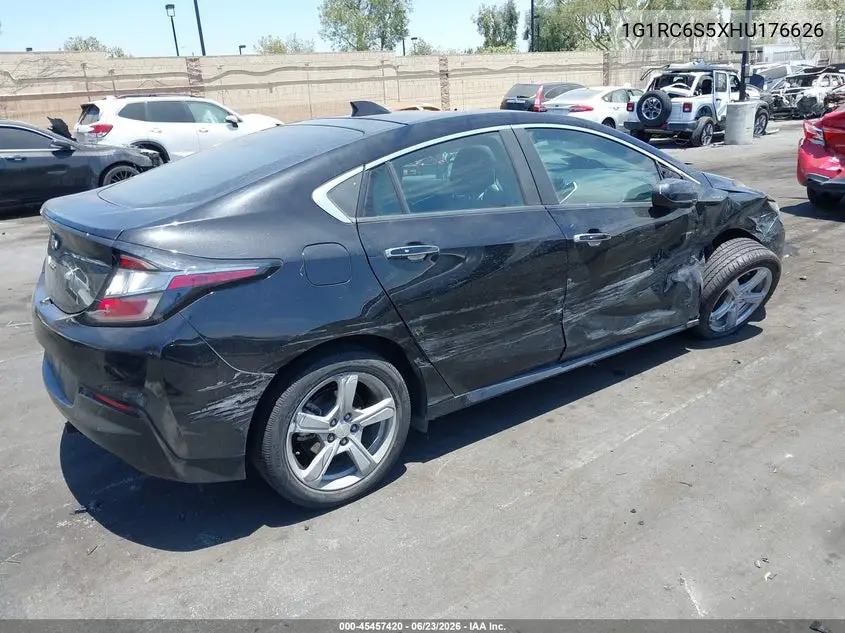 2017 Chevrolet Volt Lt VIN: 1G1RC6S5XHU176626 Lot: 45457420