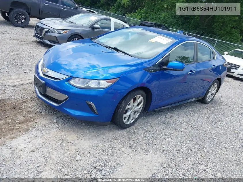2017 Chevrolet Volt Premier VIN: 1G1RB6S54HU101911 Lot: 45524755