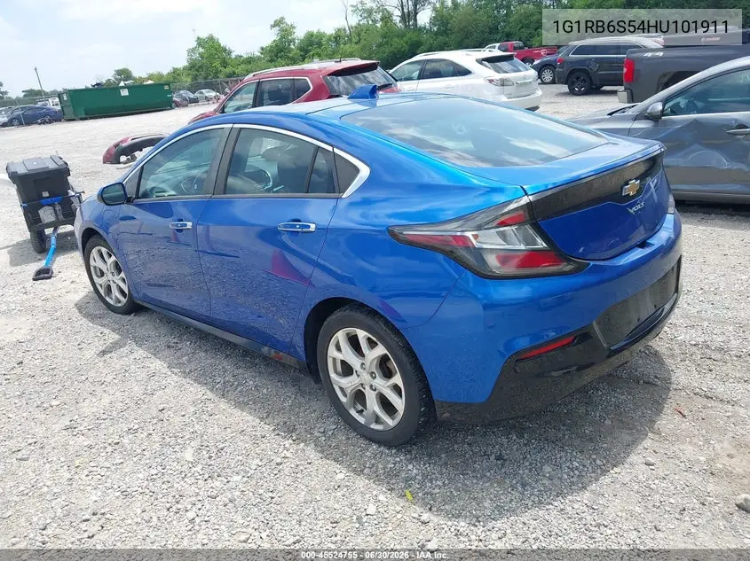 2017 Chevrolet Volt Premier VIN: 1G1RB6S54HU101911 Lot: 45524755