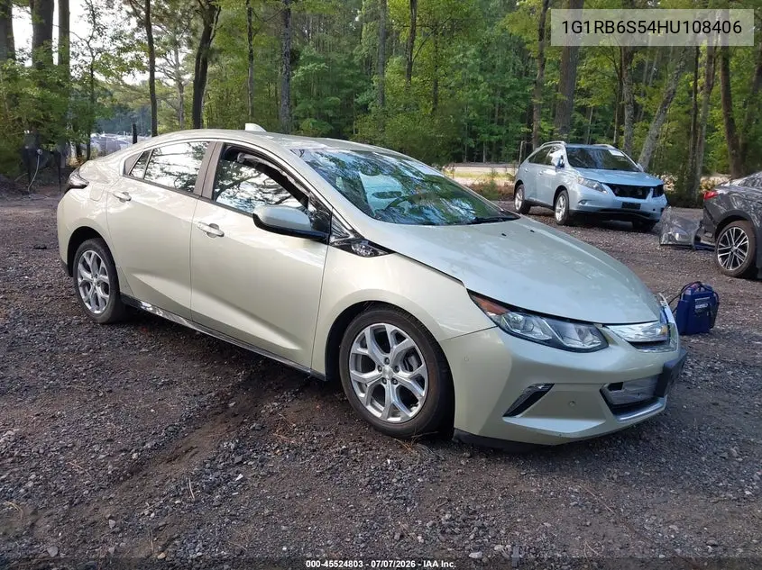 2017 Chevrolet Volt Premier VIN: 1G1RB6S54HU108406 Lot: 45524803