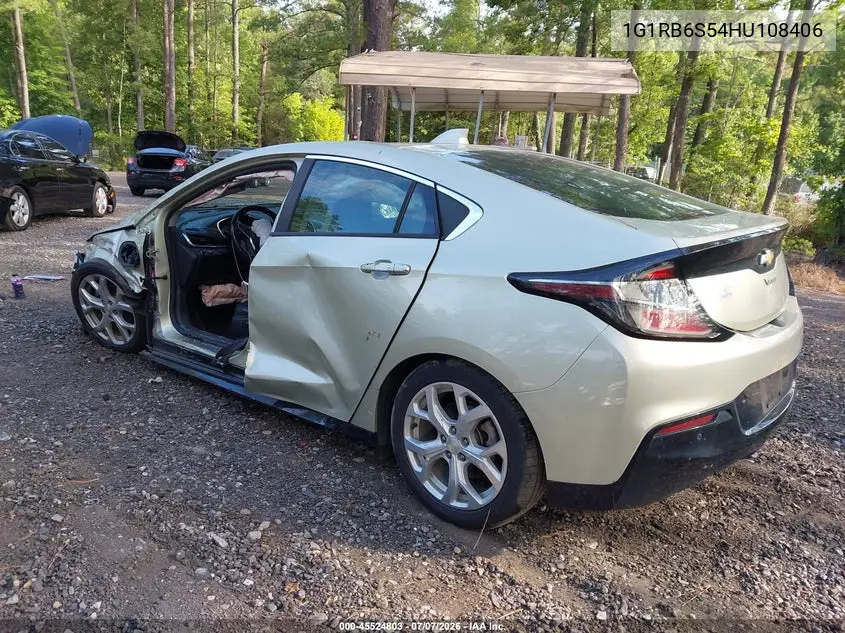 2017 Chevrolet Volt Premier VIN: 1G1RB6S54HU108406 Lot: 45524803