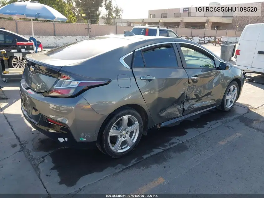 2017 Chevrolet Volt Lt VIN: 1G1RC6S56HU108520 Lot: 45530021