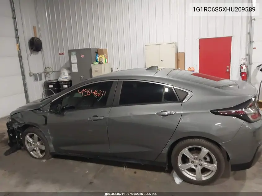 2017 Chevrolet Volt Lt VIN: 1G1RC6S5XHU209589 Lot: 45546211