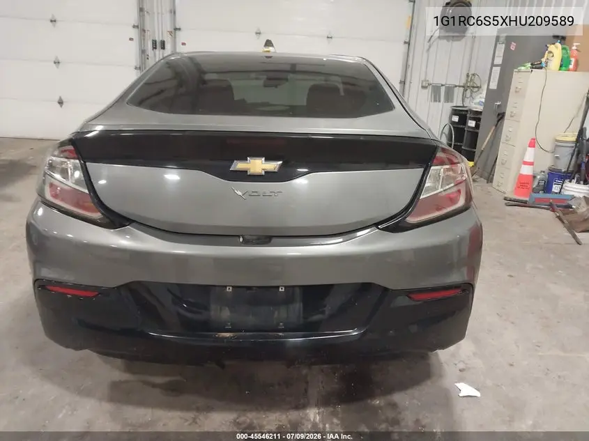 2017 Chevrolet Volt Lt VIN: 1G1RC6S5XHU209589 Lot: 45546211
