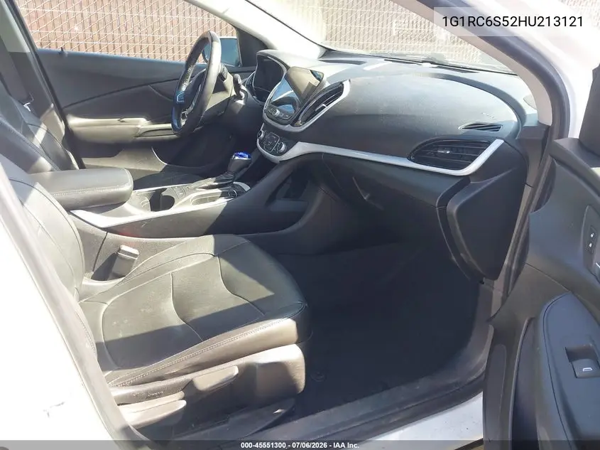2017 Chevrolet Volt Lt VIN: 1G1RC6S52HU213121 Lot: 45551300