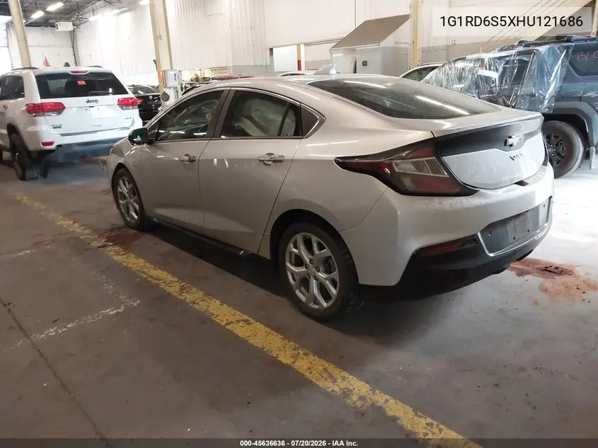 2017 Chevrolet Volt Premier VIN: 1G1RD6S5XHU121686 Lot: 45636636