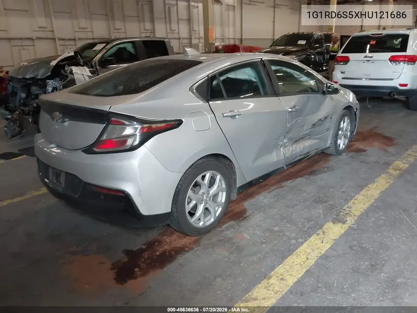 2017 Chevrolet Volt Premier VIN: 1G1RD6S5XHU121686 Lot: 45636636